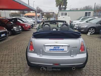 MINI Cooper Mini II R52 Cabrio 1.6 Argento usata Milano