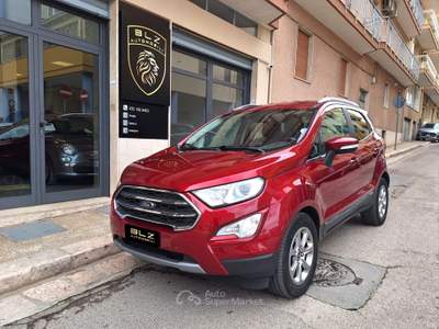 Ford EcoSport Ecoblue 100 CV Start&Stop Titanium Rosso usata Castellana Grotte