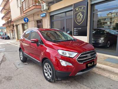 Ford EcoSport Ecoblue 100 CV Start&Stop Titanium Rosso usata Castellana Grotte