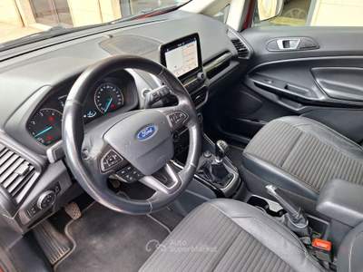 Ford EcoSport Ecoblue 100 CV Start&Stop Titanium Rosso usata Castellana Grotte