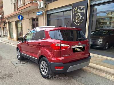 Ford EcoSport Ecoblue 100 CV Start&Stop Titanium Rosso usata Castellana Grotte