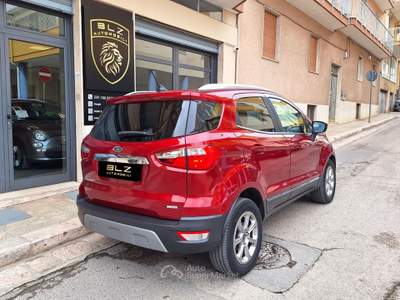 Ford EcoSport Ecoblue 100 CV Start&Stop Titanium Rosso usata Castellana Grotte