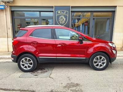 Ford EcoSport Ecoblue 100 CV Start&Stop Titanium Rosso usata Castellana Grotte
