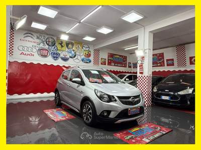 Opel Karl Rocks 1.0 73cv GPL - 2018 Argento usata Giugliano in Campania