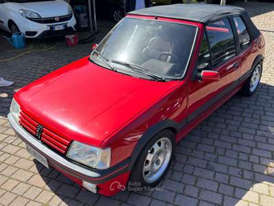 Peugeot 205 CTI CABRIO Rosso usata Palestrina