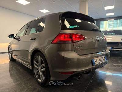 Volkswagen Golf 1.6 TDI DSG - R-LINE - UNICO PROPRIETARIO Grigio usata Villa Carcina