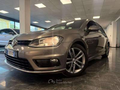 Volkswagen Golf 1.6 TDI DSG - R-LINE - UNICO PROPRIETARIO Grigio usata Villa Carcina
