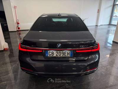 BMW Serie 7 730d 730 d xDrive - SED. RISC. - HEAD UP - 360° - TETTO Blu/Azzurro usata Villa Carcina