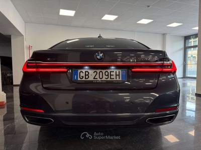 BMW Serie 7 730d 730 d xDrive - SED. RISC. - HEAD UP - 360° - TETTO Blu/Azzurro usata Villa Carcina