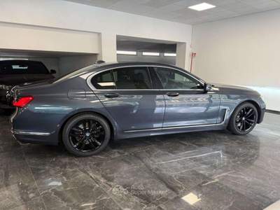 BMW Serie 7 730d 730 d xDrive - SED. RISC. - HEAD UP - 360° - TETTO Blu/Azzurro usata Villa Carcina
