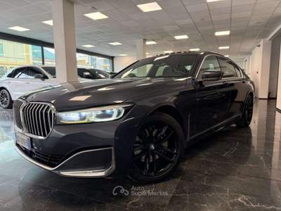 BMW Serie 7 730d 730 d xDrive - SED. RISC. - HEAD UP - 360° - TETTO Blu/Azzurro usata Villa Carcina