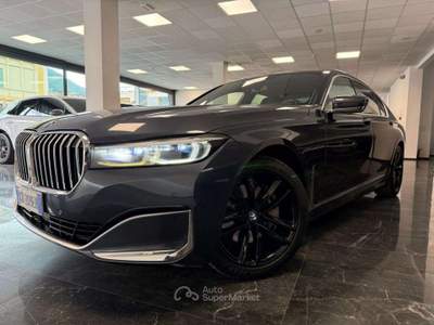 BMW Serie 7 730d 730 d xDrive - SED. RISC. - HEAD UP - 360° - TETTO Blu/Azzurro usata Villa Carcina