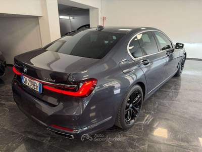 BMW Serie 7 730d 730 d xDrive - SED. RISC. - HEAD UP - 360° - TETTO Blu/Azzurro usata Villa Carcina