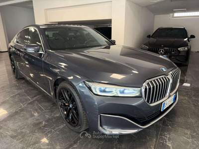 BMW Serie 7 730d 730 d xDrive - SED. RISC. - HEAD UP - 360° - TETTO Blu/Azzurro usata Villa Carcina