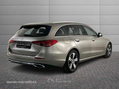Mercedes-Benz Classe C 220 d Mild hybrid Sport 9G-Tronic Argento usata Brescia