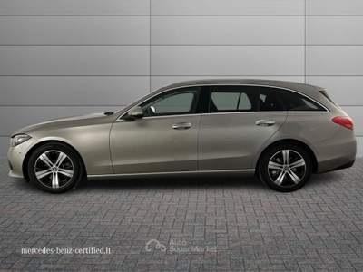 Mercedes-Benz Classe C 220 d Mild hybrid Sport 9G-Tronic Argento usata Brescia