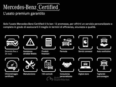 Mercedes-Benz Classe C 220 d Mild hybrid Sport 9G-Tronic Argento usata Brescia
