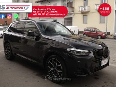 BMW X3 BMW X3 xDrive 20i MH48V Msport IVA ESPOSTA Unicoproprietario Nero usata Torino