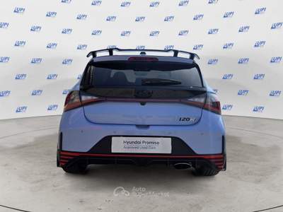 Hyundai i20 1.6 T-GDI 204cv N Performance Techno pack Blu/Azzurro usata Pistoia