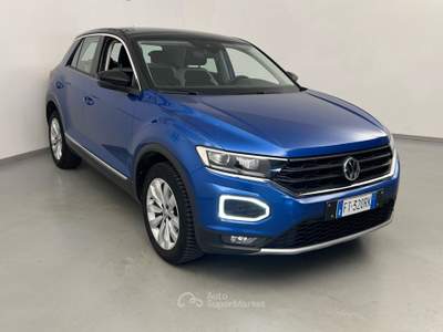 Volkswagen T-Roc 1.0 TSI ACT Advanced BMT Blu/Azzurro usata Cesena