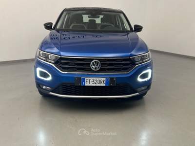 Volkswagen T-Roc 1.0 TSI ACT Advanced BMT Blu/Azzurro usata Cesena