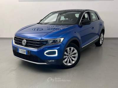 Volkswagen T-Roc 1.0 TSI ACT Advanced BMT Blu/Azzurro usata Cesena