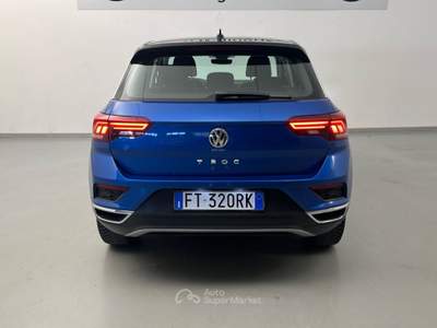 Volkswagen T-Roc 1.0 TSI ACT Advanced BMT Blu/Azzurro usata Cesena