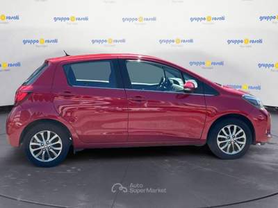 Toyota Yaris III 2015 5p 1.3 Lounge multidrive S E6 Rosso usata Roma