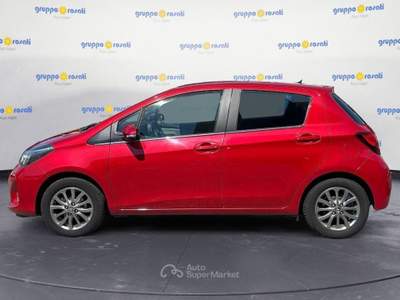 Toyota Yaris III 2015 5p 1.3 Lounge multidrive S E6 Rosso usata Roma