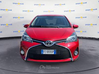 Toyota Yaris III 2015 5p 1.3 Lounge multidrive S E6 Rosso usata Roma