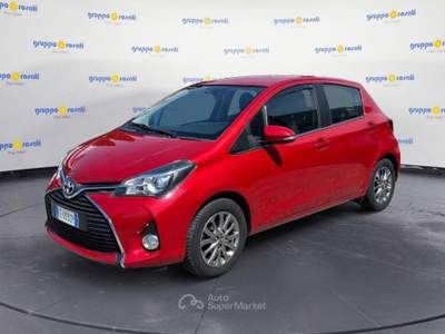 Toyota Yaris III 2015 5p 1.3 Lounge multidrive S E6 Rosso usata Roma