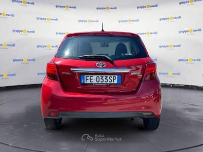 Toyota Yaris III 2015 5p 1.3 Lounge multidrive S E6 Rosso usata Roma