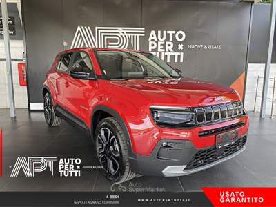 Jeep Avenger Avenger 1.2 turbo e-hybrid mhev Summit fwd 110cv e Rosso usata Carrara