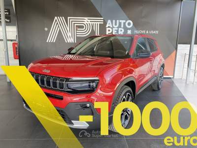 Jeep Avenger Avenger 1.2 turbo e-hybrid mhev Summit fwd 110cv e Rosso usata Carrara