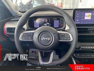 Jeep Avenger Avenger 1.2 turbo e-hybrid mhev Summit fwd 110cv e Rosso usata Carrara
