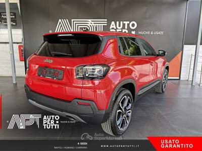 Jeep Avenger Avenger 1.2 turbo e-hybrid mhev Summit fwd 110cv e Rosso usata Carrara