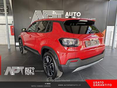 Jeep Avenger Avenger 1.2 turbo e-hybrid mhev Summit fwd 110cv e Rosso usata Carrara