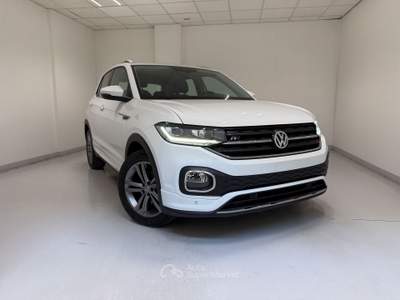 Volkswagen T-Cross T-Cross 1.0 TSI 115CV DSG R-Line  Bianco usata Caravaggio