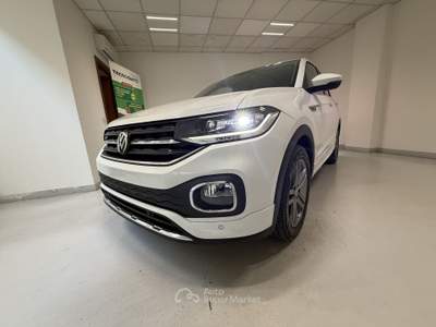 Volkswagen T-Cross T-Cross 1.0 TSI 115CV DSG R-Line  Bianco usata Caravaggio
