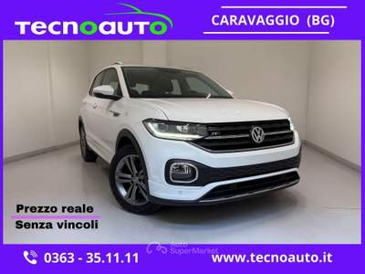 Volkswagen T-Cross T-Cross 1.0 TSI 115CV DSG R-Line  Bianco usata Caravaggio