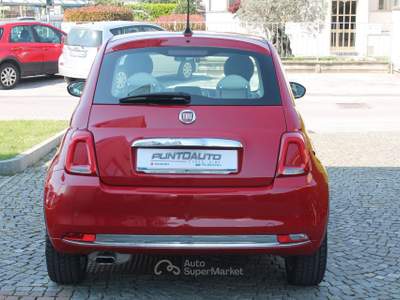 Fiat 500 1.2 69cv Lounge Rosso usata Cuneo