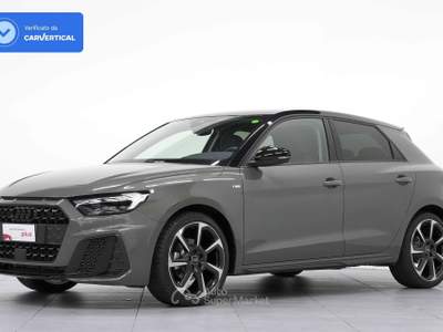 Audi A1 A1 Sportback 1.5 TFSI Stronic Identity Black Grigio usata Cantù