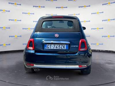 Fiat 500 FIAT 500 1.4 16 My24 500 Cabrio 1.0 70 CvHybrid Blu/Azzurro usata Roma