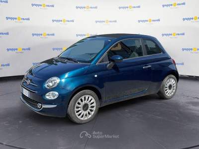 Fiat 500 FIAT 500 1.4 16 My24 500 Cabrio 1.0 70 CvHybrid Blu/Azzurro usata Roma
