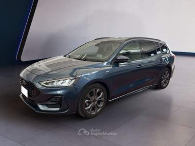 Ford Focus V 2022 SW SW 1.0t ecoboost h ST-Line X 125cv Blu/Azzurro usata Torino