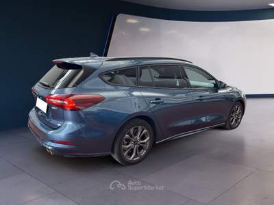 Ford Focus V 2022 SW SW 1.0t ecoboost h ST-Line X 125cv Blu/Azzurro usata Torino
