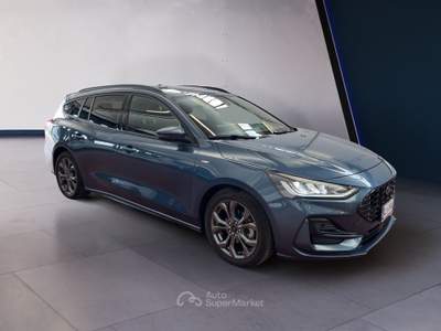 Ford Focus V 2022 SW SW 1.0t ecoboost h ST-Line X 125cv Blu/Azzurro usata Torino