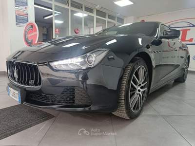 Maserati Ghibli V6 Diesel 275 CV Nero usata Striano