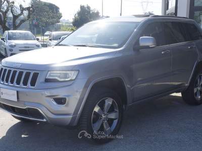 Jeep Grand Cherokee 3.0 crd (mjt II) V6 Overland 250cv auto TETTO PELLE FULL Argento usata Gorlago