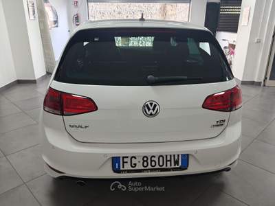 Volkswagen Golf Golf 1.6 TDI 110 CV 5p. Sport Edition R-LINE Bianco usata Striano